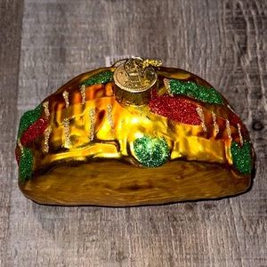 💞 New Taco Christmas Holiday Ornament